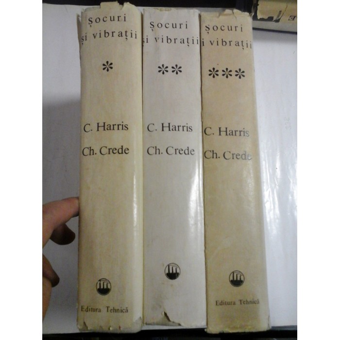 SOCURI SI VIBRATII  -  3 VOLUME  -  CYRIL E. CREDE  